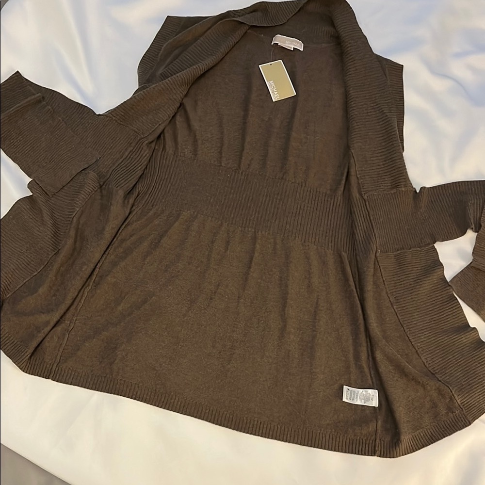 Michael Kors Sleeveless Moss Duster - Picture 3 of 6